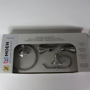 Moen Brushed Nickel Bath Accessory 3-Piece Set